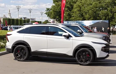 Haval F7x второго поколения на выставке
