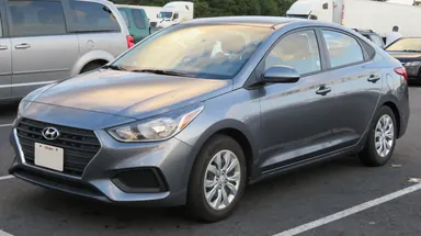 Американский Hyundai Accent HC MY2018, вид спереди