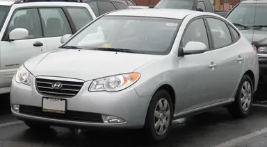 Hyundai Elantra HD 2007 года, вид спереди