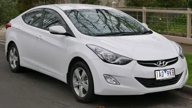 Hyundai Elantra MD Elite 2012 года, вид спереди