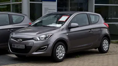 Трёхдверный Hyundai i20 PB 1.2 Intro Edition после обновления