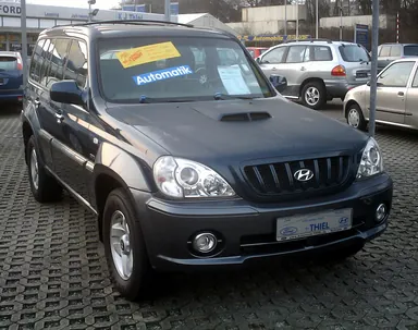 Hyundai Terracan HP после обновления, вид спереди