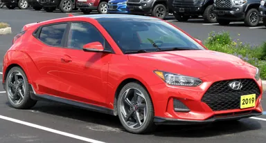 Hyundai Veloster Turbo JS 2019 года, пассажирская сторона