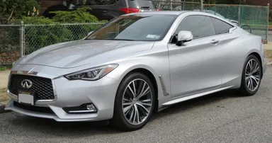 Infiniti Q60 CV37 2017 года спереди