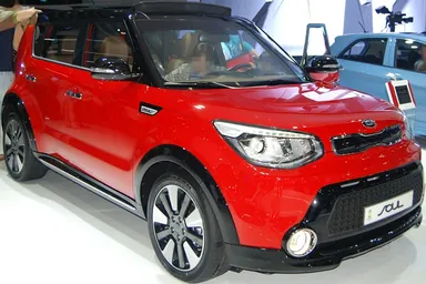 Kia Soul PS на автосалоне в Пусане в 2014 году