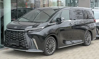 Lexus LM 350h второго поколения, вид спереди