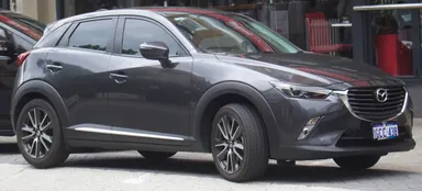 Mazda CX-3 DK 2016 года спереди