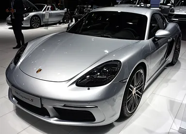 Porsche 718 Cayman S поколения 982 на IAA 2017