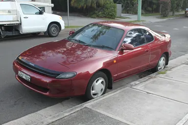 Toyota Celica T180 SX 1991 года, вид спереди