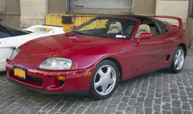 Toyota Supra A80 Sport Roof 1994 года, вид спереди
