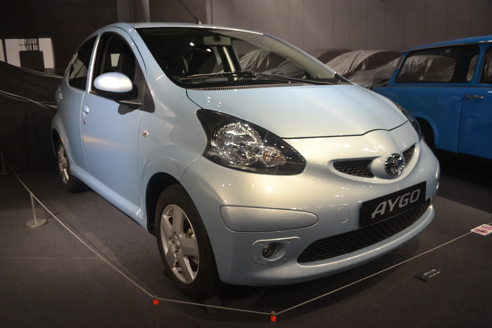 Toyota Aygo первого поколения 2006 года, вид спереди