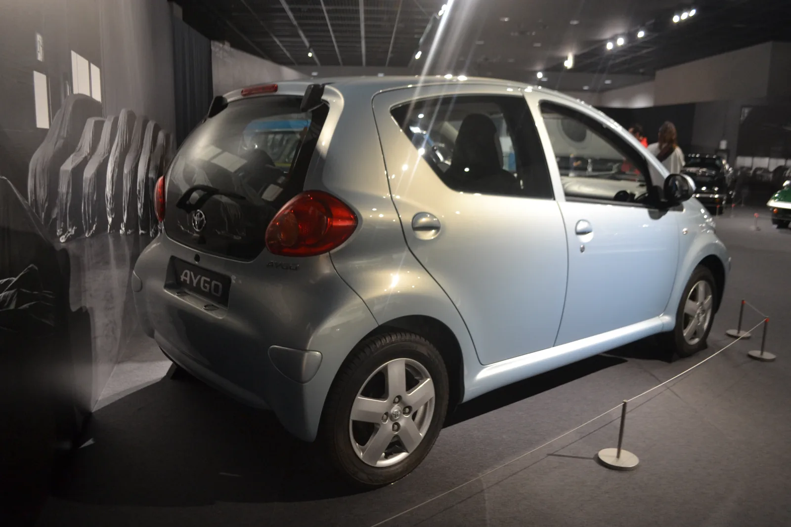 Toyota Aygo AB10 2006 года, вид сзади