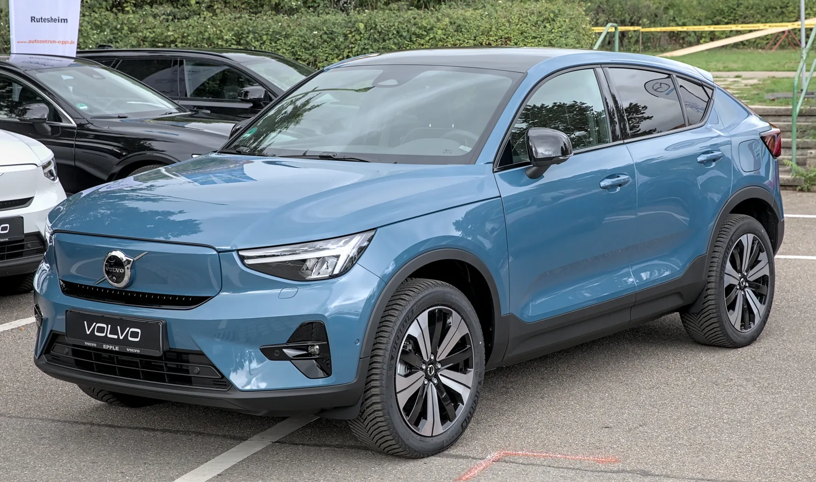 Volvo C40 Recharge на выставке в Леонберге